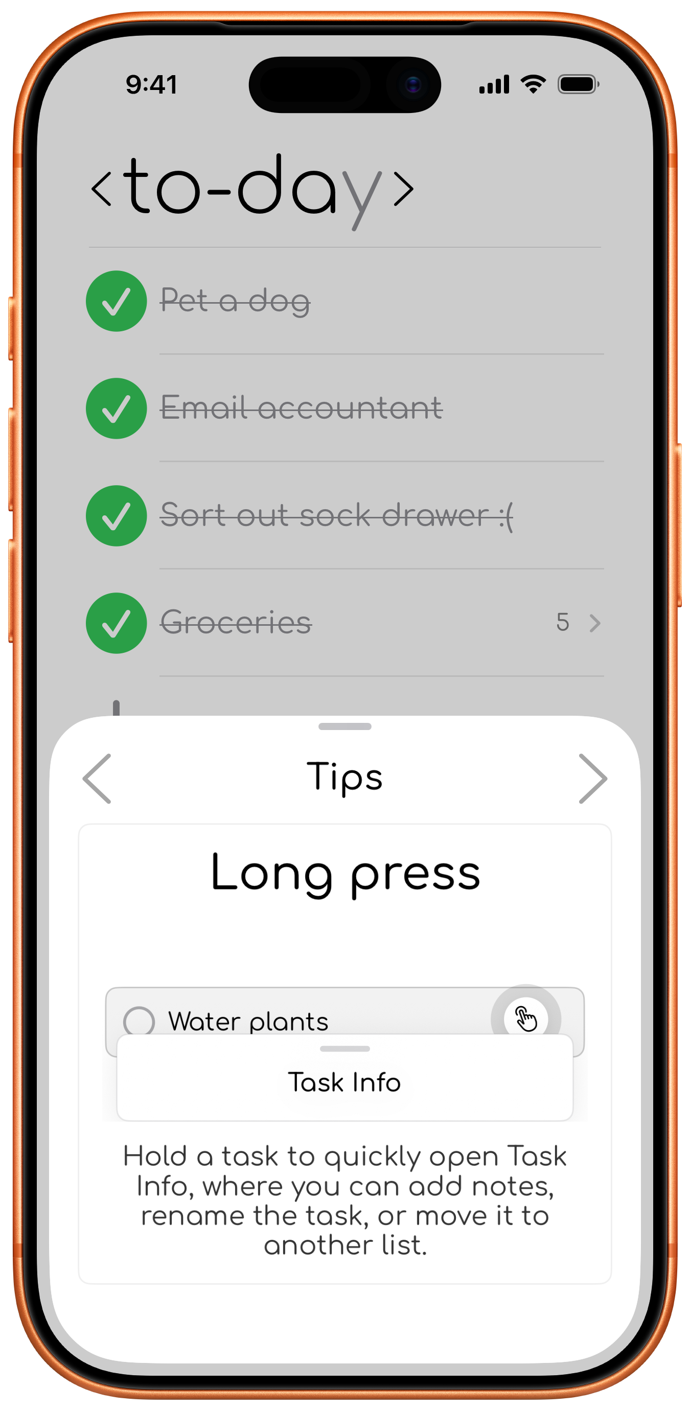 Tips sheet